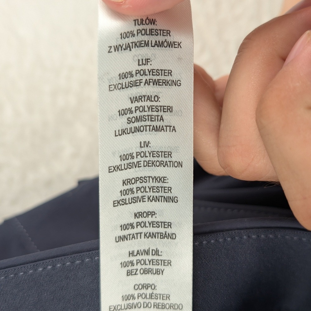 Patagonia Pants Mens 39x30 Gray Blue Straight Leg Transit Traveler 5-Pocket - Picture 6 of 16